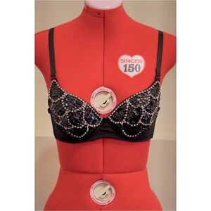 Bejeweled & Sequined Bra